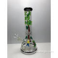 Newest Design Hand Painting Glass Beaker Bongs